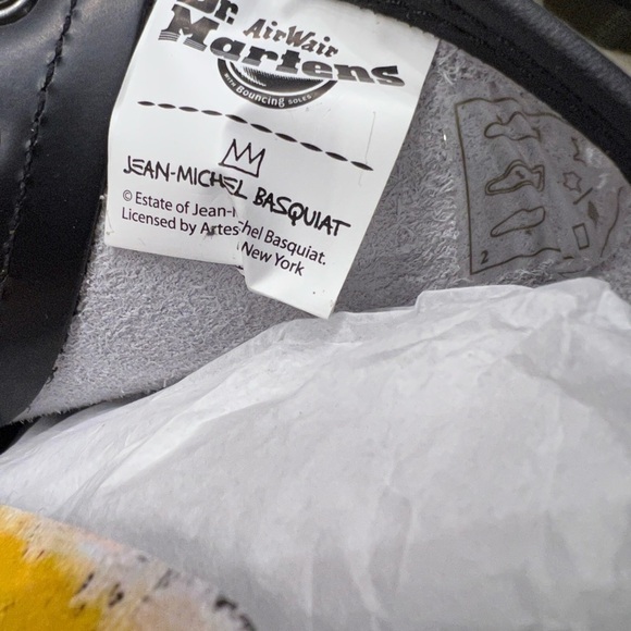 Dr. Martens 1460 Basquiat Leather Boots - Picture 13 of 13